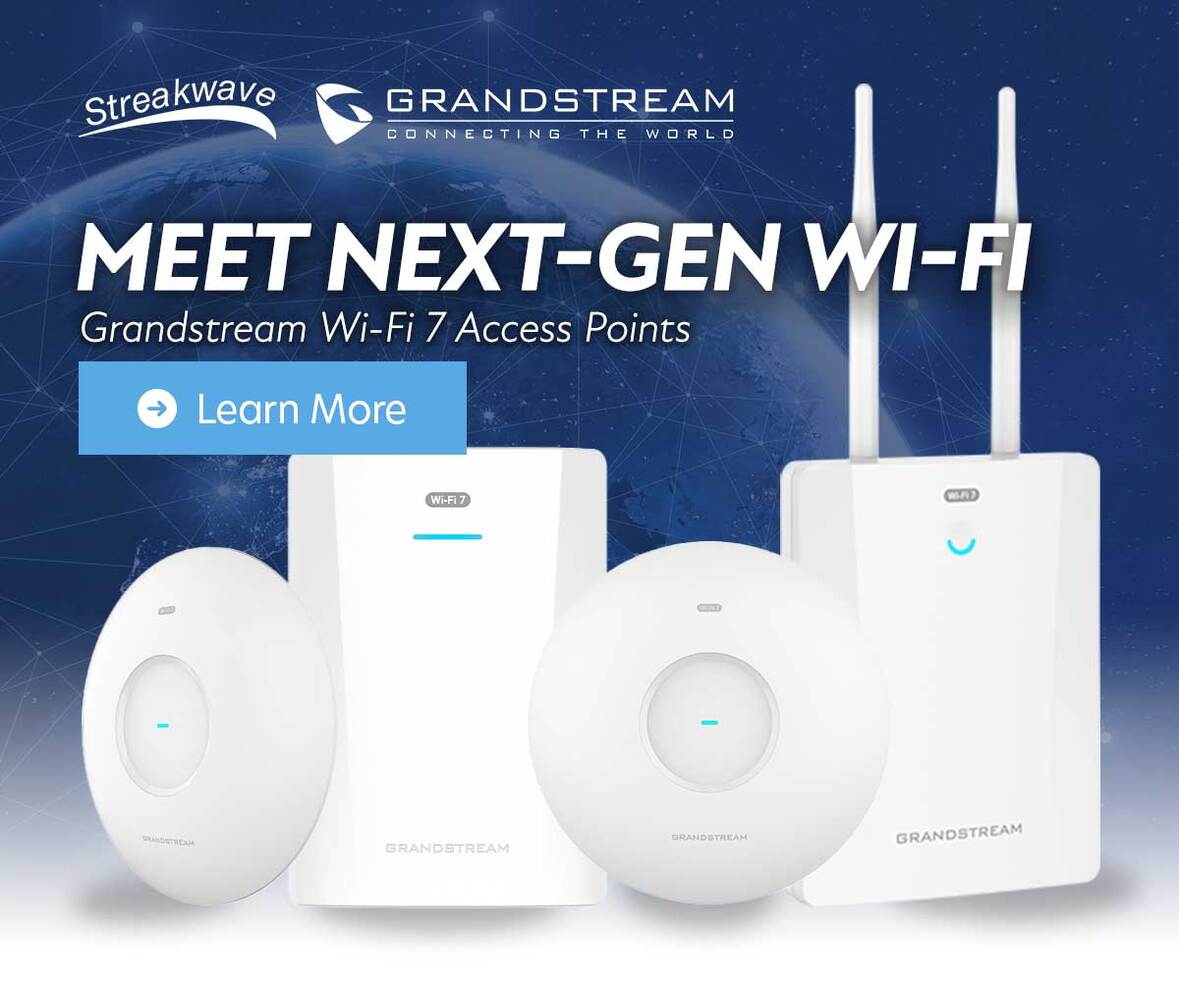 Wifi7 Router Grandmaster Grandstream Wi-Fi 7 AP: High-Speed, High-Capacity Connectivity