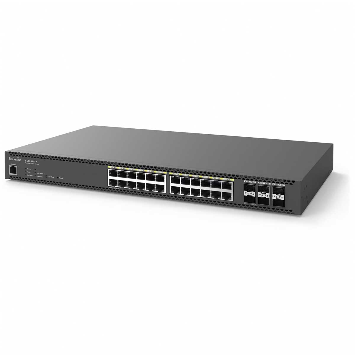 EnGenius ECS2530FP Cloud Managed L2+ 24-Port 740W PoE++ Switch 6xSFP+