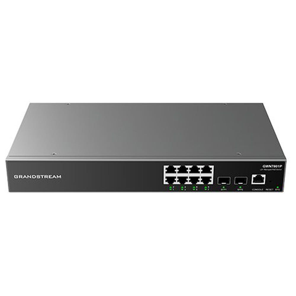 Grandstream Networks GWN7801P PoE Network Switch 8xGigE 2xSFP