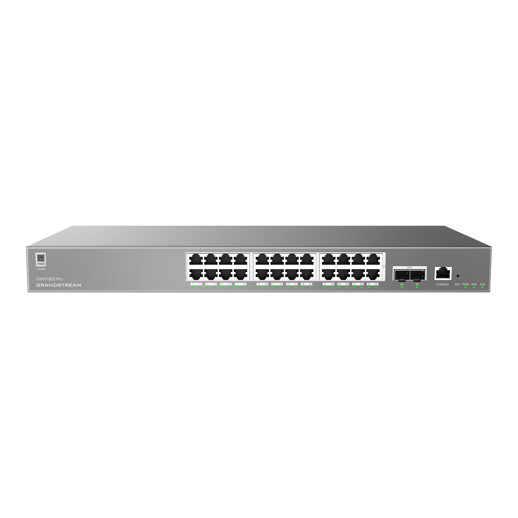 Grandstream GWN7803-PRO Pro Managed Network Switch 24xGigE 2xSFP+