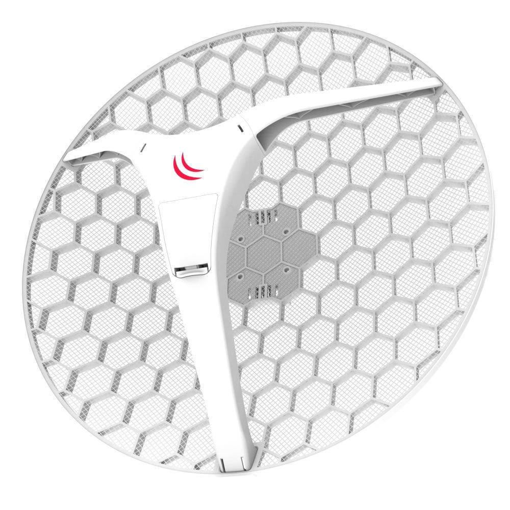 MikroTik RBLHG-5HPnD-XL4pack-US 5GHz LHG 27dBi 802.11an 2x2 4Pk US