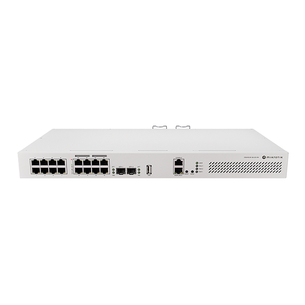 MIkroTik CRS418-8P-8G-2S+RM Cloud Router Switch 2208MHz 17xEthernet 2xSFP+