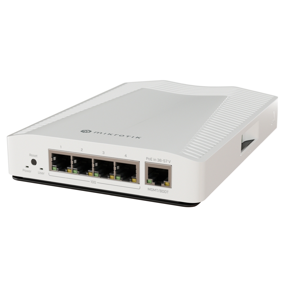 MikroTik CRS304-4XG-IN Cloud Router Switch 1200MHz 1x 1G 4x10G