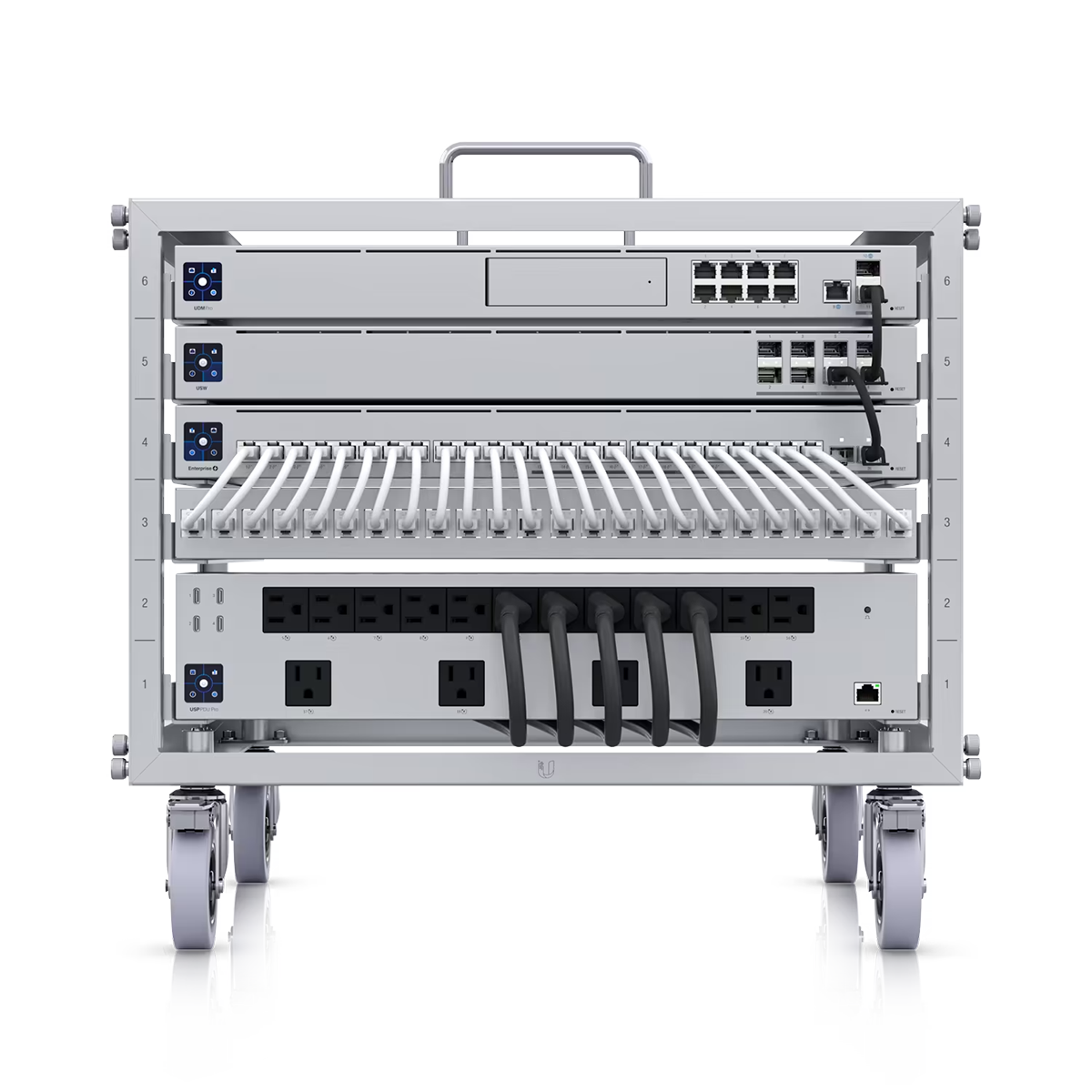 Ubiquiti U-Rack-6U-TL 6U Toolless Mini Rack