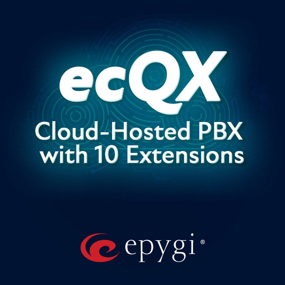 Epygi QX-ECQX-0010 ecQX Unified Comms Solution 10 Phone Ext